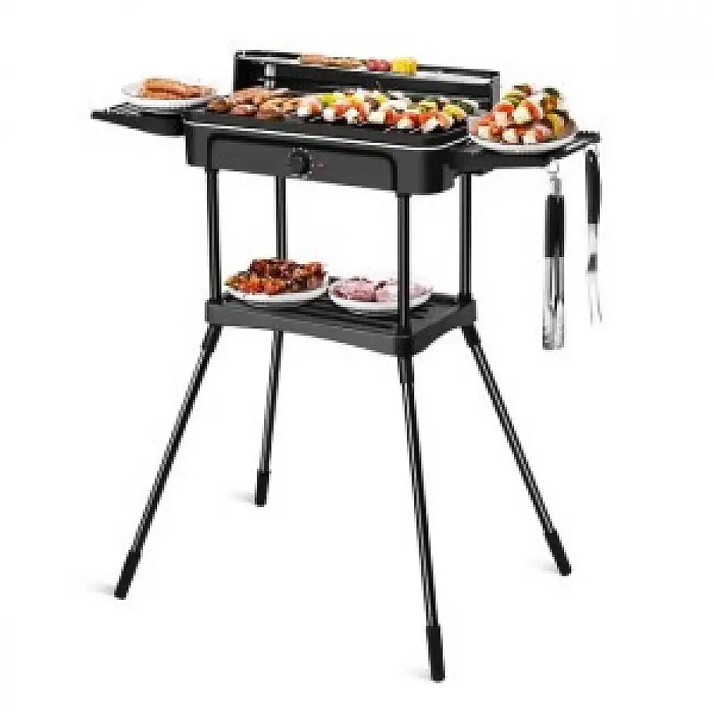 Multistore Ηλεκτρική Ψησταριά 3 σε 1 Επιτραπέζια με Πλάκα Ψησίματος, Δίσκο Συλλογής και Θερμοστάτη BQ231-SWGF