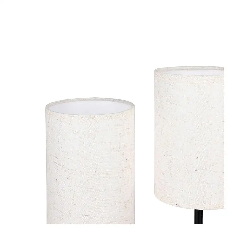 Ostaria Λάμπα Υφασμάτινη 'Gemeau' Μαύρη Και Μπεζ -37529