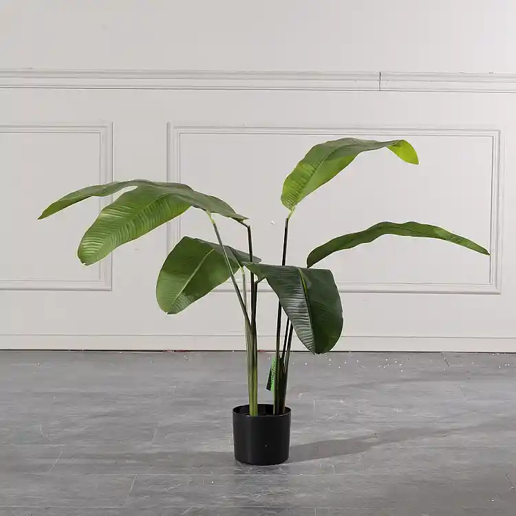 Supergreens Τεχνητο Δέντρο Πουλί του Παραδείσου "Strelitzia Nicolais" Πράσινο 120 εκ.