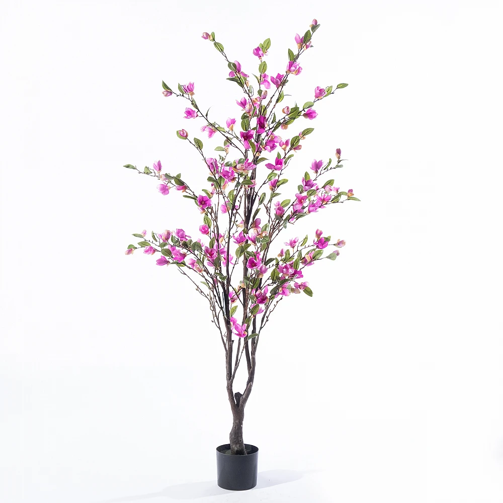 Supergreens Τεχνητό Δέντρο Μανόλια "Grandiflora" Ροζ 70x80x170 εκ.