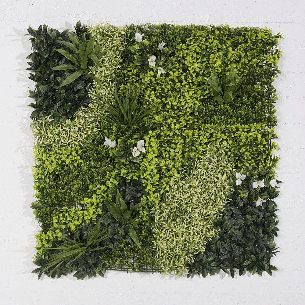 Supergreens Τεχνητή Φυλλωσιά Moss Τρίχρωμη 100x100 εκ.