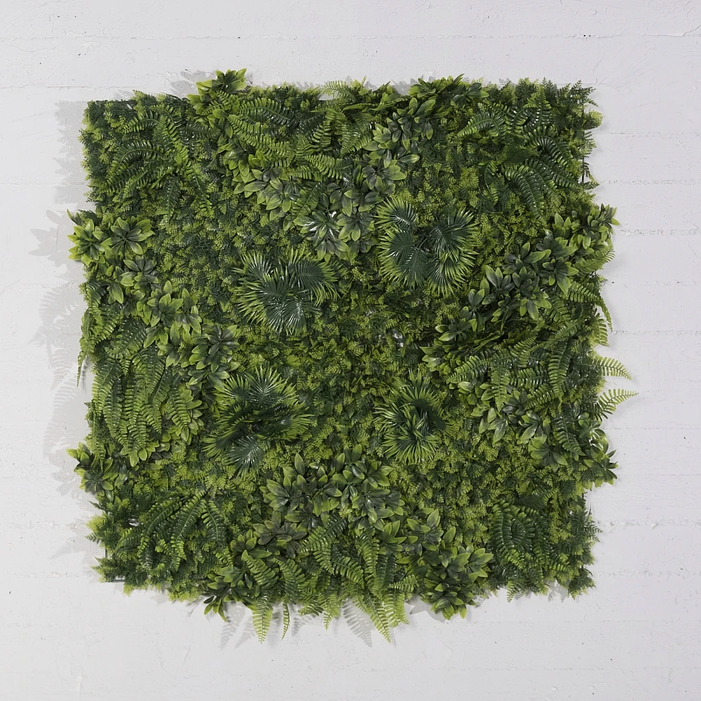 Supergreens Τεχνητή Φυλλωσιά Φτέρη με Φίκο "Floris" 100x100 εκ.