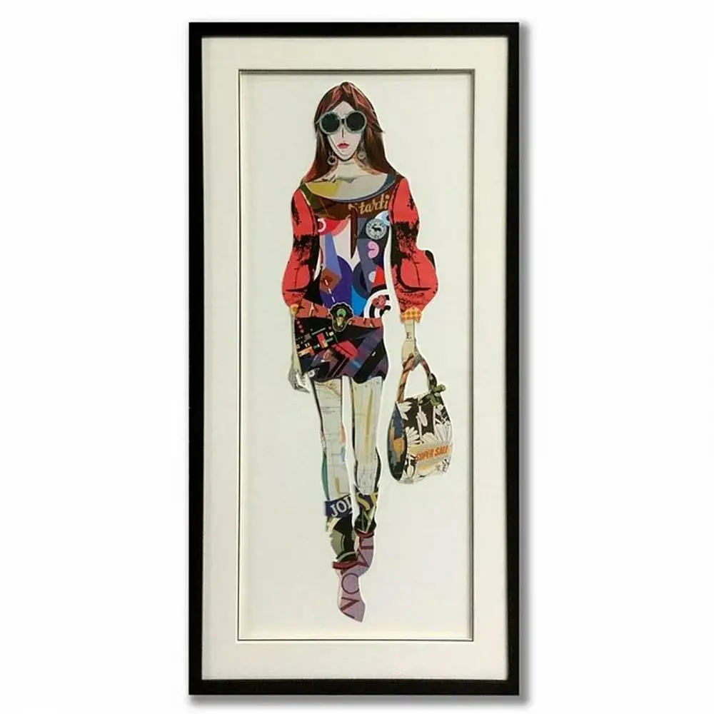 Supergreens Πίνακας Κολάζ “Chic Life” 50x100 εκ.