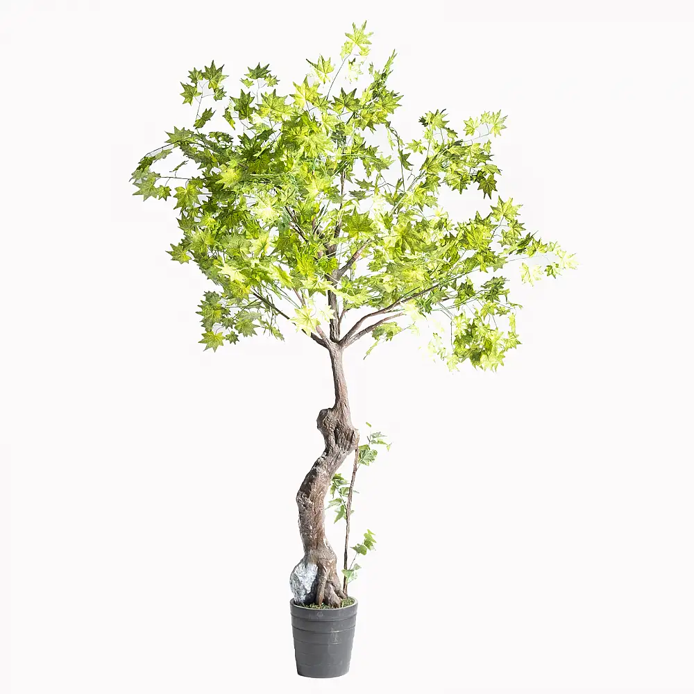 Supergreens Τεχνητός Δέντρο Σφένδαμος Πράσινο 230 εκ.