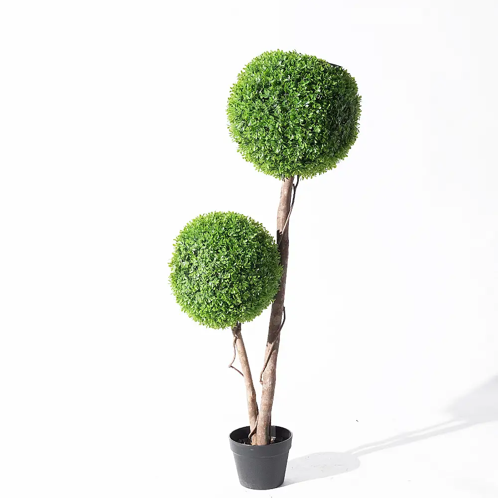 Supergreens Τεχνητό Δέντρο Πυξάρι Διπλό Πράσινο 120 εκ.