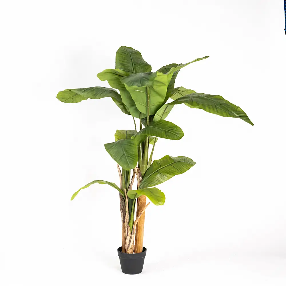 Supergreens Τεχνητό Δέντρο Μπανανιά "Musa Arbor" με Διπλό Κορμό Πράσινο160 εκ.