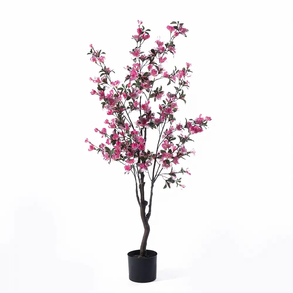 Supergreens Τεχνητό Δέντρο Αζαλέα "Rhododendron" Ροζ 50x50x130 εκ.