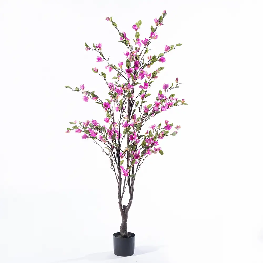 Supergreens Τεχνητό Δέντρο Μανόλια "Grandiflora" Ροζ 70x80x170 εκ.