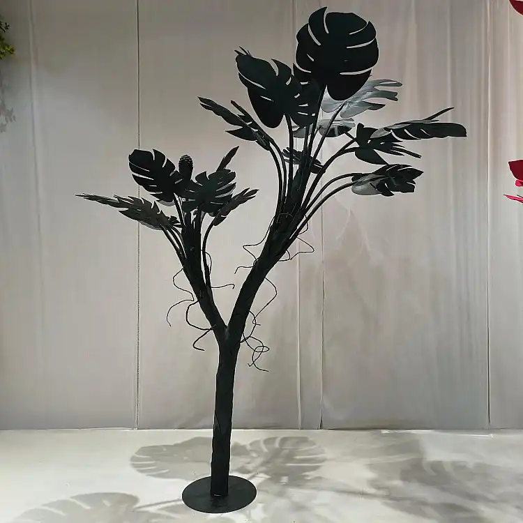 Supergreens Τεχνητό Δέντρο Eva Μονστέρα "Noir Leaf"  Μαύρο 320 εκ.
