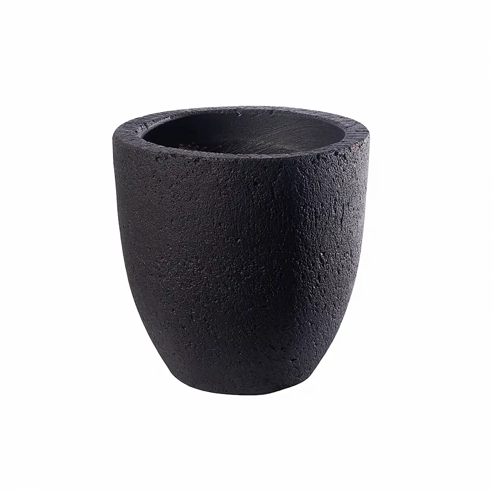 Supergreens Γλάστρα Τσιμεντένια Στρογγυλή "Botani" Μαύρη 40x40x40 εκ.