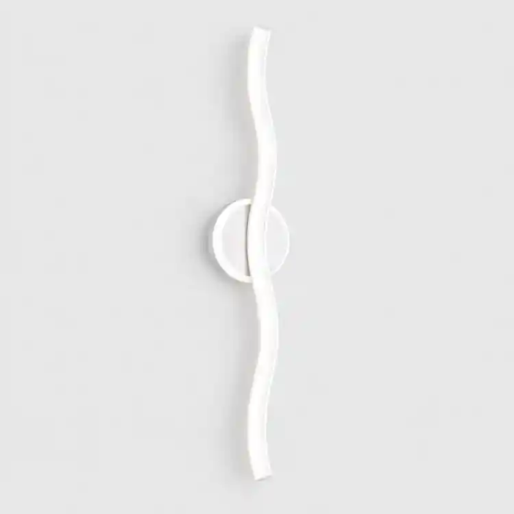 VenCore Velaris White 6093-20151 - Μοντέρνο Επιτοίχιο Φωτιστικό Απλίκα LED 40CM 10W Λευκό Αλουμίνιο με Ρυθμιζόμενο CCT Λευκό - Ημέρας - Θερμό - Χειρισμός CCT μέσω Διακόπτη On-Off