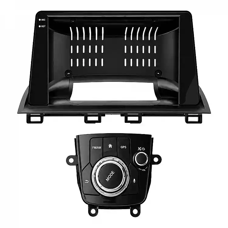 VenCore 3550-0233B - Πρόσοψη 9" με Καλωδίωση & CANbus Box για Mazda 6 2008-2012 – Μαύρη
