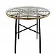 ArteLibre Τραπέζι Κήπου ArteLibre APPIUS Φυσικό/Μαύρο Μέταλλο/Rattan/Γυαλί 70x70x74cm - 14510041 - inde.gr ArteLibre Τραπέζι Κήπου ArteLibre APPIUS Φυσικό/Μαύρο Μέταλλο/Rattan/Γυαλί 70x70x74cm - 14510041 - inde.gr