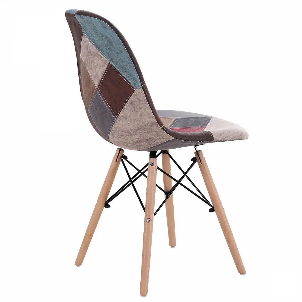 ArteLibre Καρέκλα ArteLibre CORYLOUS Patchwork Microfiber Ύφασμα/Ξύλο 51x46x82cm - 14590002 - inde.gr ArteLibre Καρέκλα ArteLibre CORYLOUS Patchwork Microfiber Ύφασμα/Ξύλο 51x46x82cm - 14590002 - inde.gr