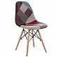ArteLibre Καρέκλα ArteLibre CORYLOUS Patchwork Microfiber Ύφασμα/Ξύλο 51x46x82cm - 14590002 - inde.gr ArteLibre Καρέκλα ArteLibre CORYLOUS Patchwork Microfiber Ύφασμα/Ξύλο 51x46x82cm - 14590002 - inde.gr