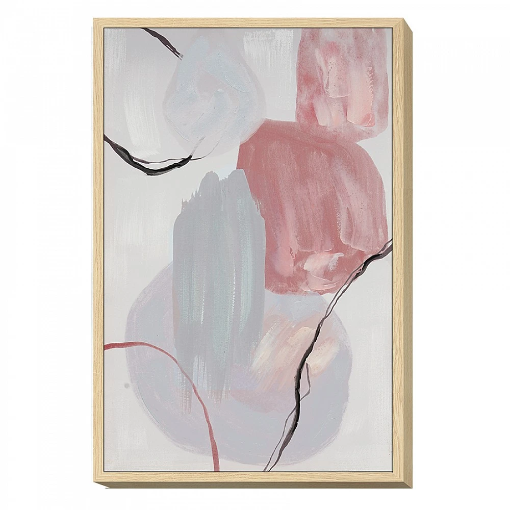 ArteLibre Πίνακας Σε Κορνίζα ArteLibre "Abstract" Καμβάς 60x90x4cm - 14690011 - inde.gr