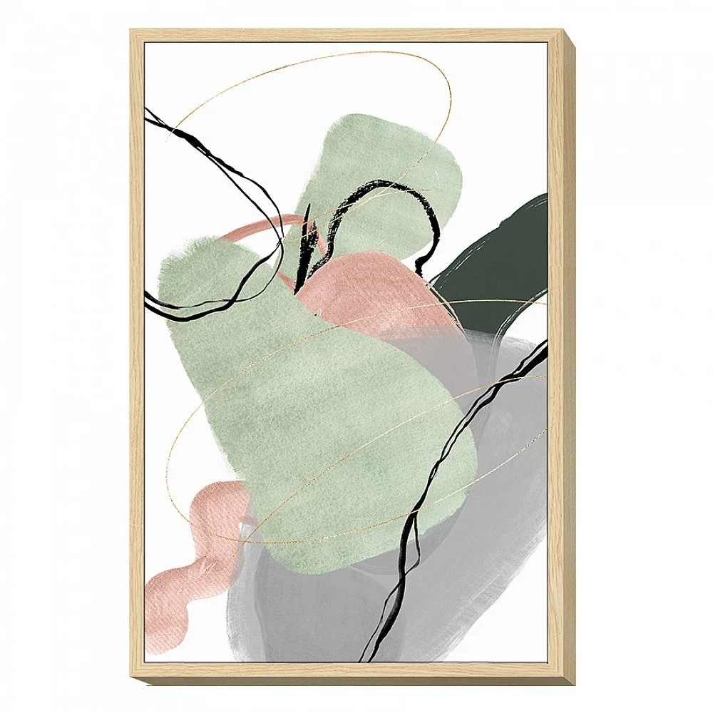 ArteLibre Πίνακας Σε Κορνίζα ArteLibre "Abstract" Καμβάς 60x90x4cm - 14690012 - inde.gr