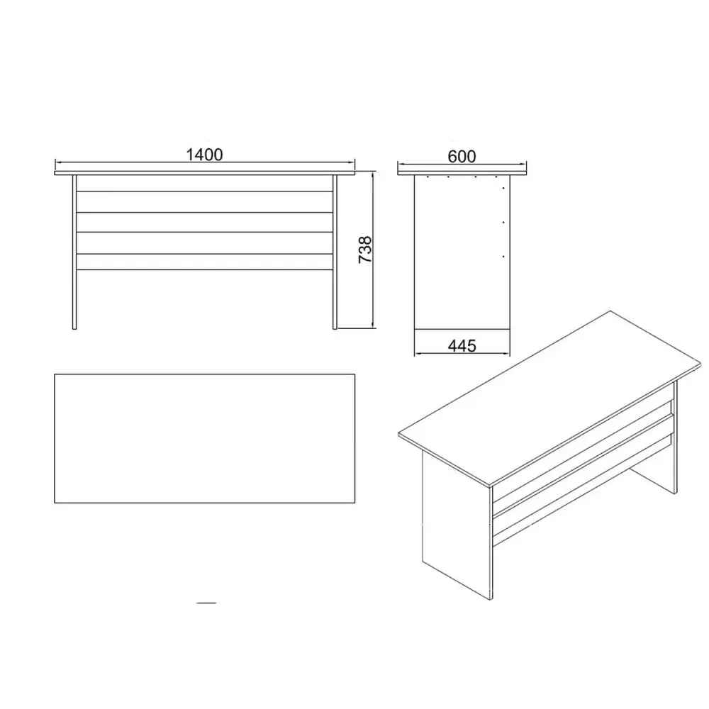 ArteLibre Γραφείο ArteLibre EASTCOTE Οξιά/Μαύρο Μοριοσανίδα 140x60x73.8cm - 15350129 - inde.gr ArteLibre Γραφείο ArteLibre EASTCOTE Οξιά/Μαύρο Μοριοσανίδα 140x60x73.8cm - 15350129 - inde.gr