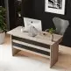 ArteLibre Γραφείο ArteLibre EASTCOTE Οξιά/Μαύρο Μοριοσανίδα 140x60x73.8cm - 15350129 - inde.gr ArteLibre Γραφείο ArteLibre EASTCOTE Οξιά/Μαύρο Μοριοσανίδα 140x60x73.8cm - 15350129 - inde.gr
