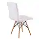 ArteLibre Καρέκλα ArteLibre CUPPLESSUS Λευκό PU 43x55x86cm - 14590006 - inde.gr