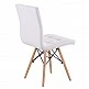 ArteLibre Καρέκλα ArteLibre CUPPLESSUS Λευκό PU 43x55x86cm - 14590006 - inde.gr ArteLibre Καρέκλα ArteLibre CUPPLESSUS Λευκό PU 43x55x86cm - 14590006 - inde.gr
