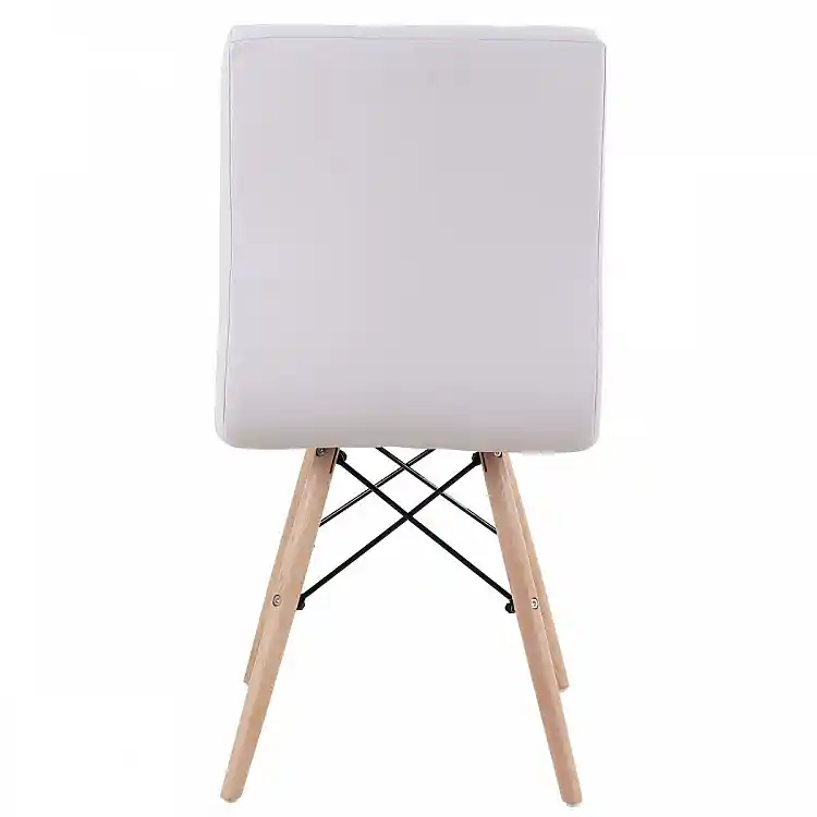 ArteLibre Καρέκλα ArteLibre CUPPLESSUS Λευκό PU 43x55x86cm - 14590006 - inde.gr