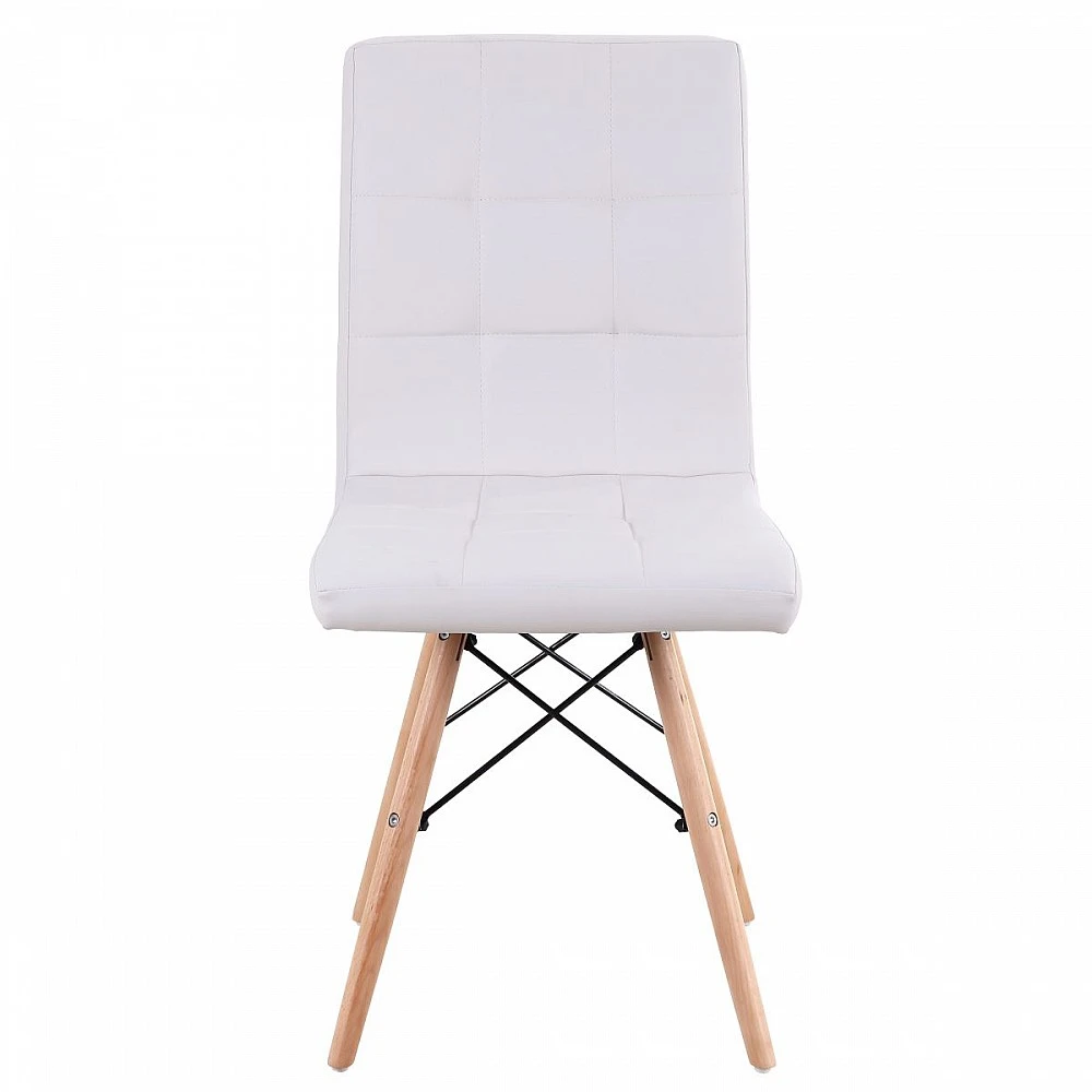 ArteLibre Καρέκλα ArteLibre CUPPLESSUS Λευκό PU 43x55x86cm - 14590006 - inde.gr ArteLibre Καρέκλα ArteLibre CUPPLESSUS Λευκό PU 43x55x86cm - 14590006 - inde.gr