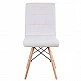 ArteLibre Καρέκλα ArteLibre CUPPLESSUS Λευκό PU 43x55x86cm - 14590006 - inde.gr ArteLibre Καρέκλα ArteLibre CUPPLESSUS Λευκό PU 43x55x86cm - 14590006 - inde.gr