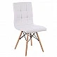 ArteLibre Καρέκλα ArteLibre CUPPLESSUS Λευκό PU 43x55x86cm - 14590006 - inde.gr ArteLibre Καρέκλα ArteLibre CUPPLESSUS Λευκό PU 43x55x86cm - 14590006 - inde.gr