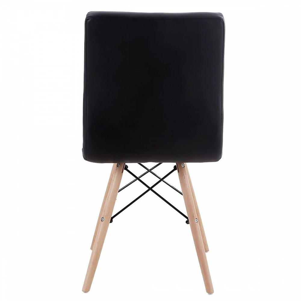 ArteLibre Καρέκλα ArteLibre CUPPLESSUS Μαύρο PU 43x55x86cm - 14590007 - inde.gr