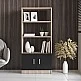 ArteLibre Βιβλιοθήκη ArteLibre EDGWARE Οξιά/Μαύρο Μοριοσανίδα 63.6x37.6x140cm - 15350131 - inde.gr ArteLibre Βιβλιοθήκη ArteLibre EDGWARE Οξιά/Μαύρο Μοριοσανίδα 63.6x37.6x140cm - 15350131 - inde.gr