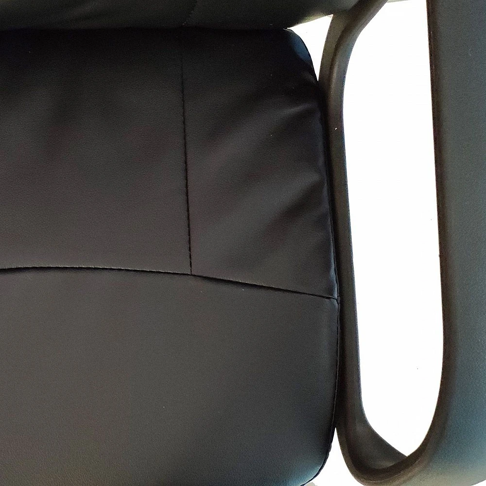 ArteLibre Καρέκλα Γραφείου ArteLibre ABA Μαύρο PVC 53x49x85-97cm - 14230013 - inde.gr