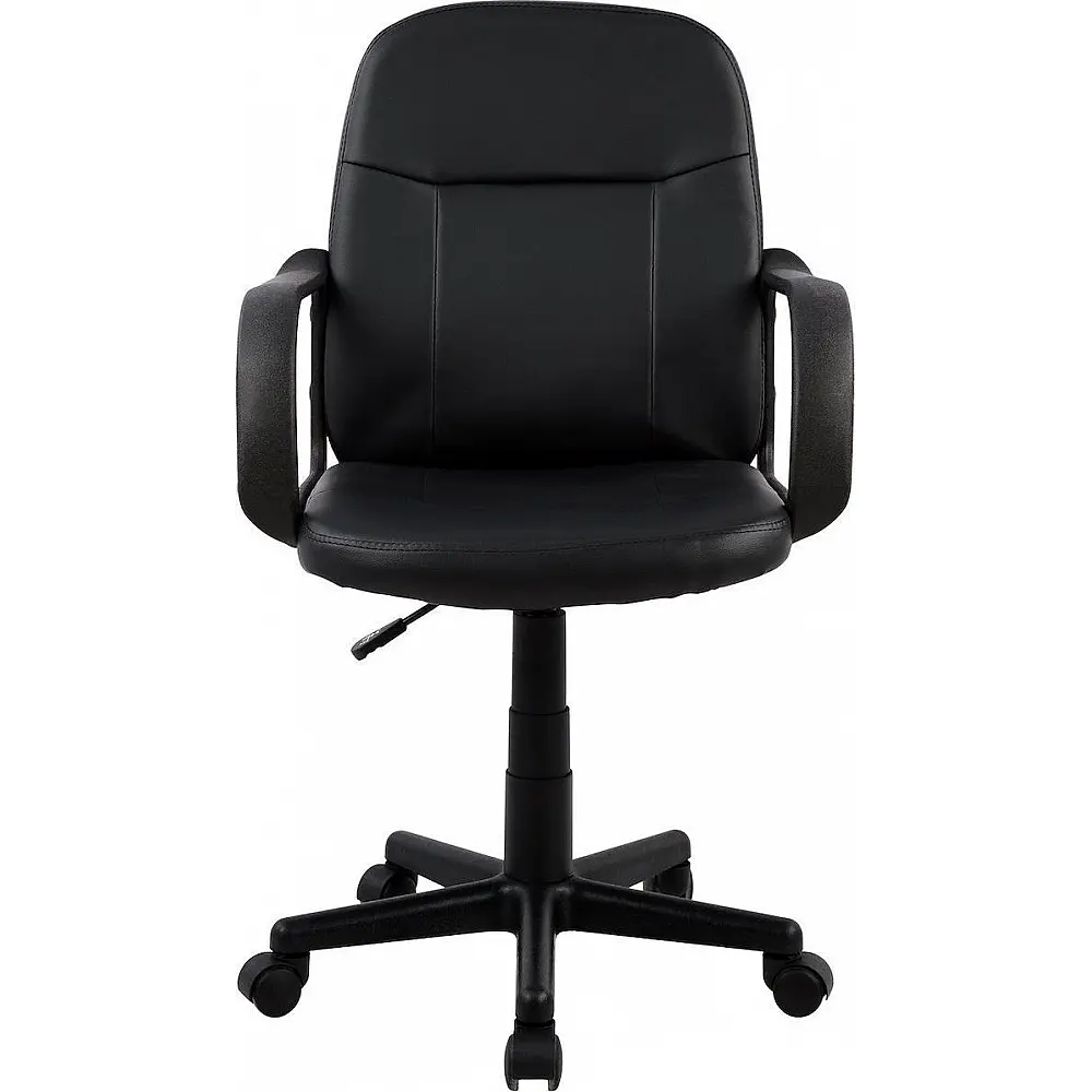 ArteLibre Καρέκλα Γραφείου ArteLibre ABA Μαύρο PVC 53x49x85-97cm - 14230013 - inde.gr ArteLibre Καρέκλα Γραφείου ArteLibre ABA Μαύρο PVC 53x49x85-97cm - 14230013 - inde.gr