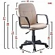 ArteLibre Καρέκλα Γραφείου ArteLibre ABA Μπεζ PVC 53x49x85-97cm - 14230014 - inde.gr ArteLibre Καρέκλα Γραφείου ArteLibre ABA Μπεζ PVC 53x49x85-97cm - 14230014 - inde.gr