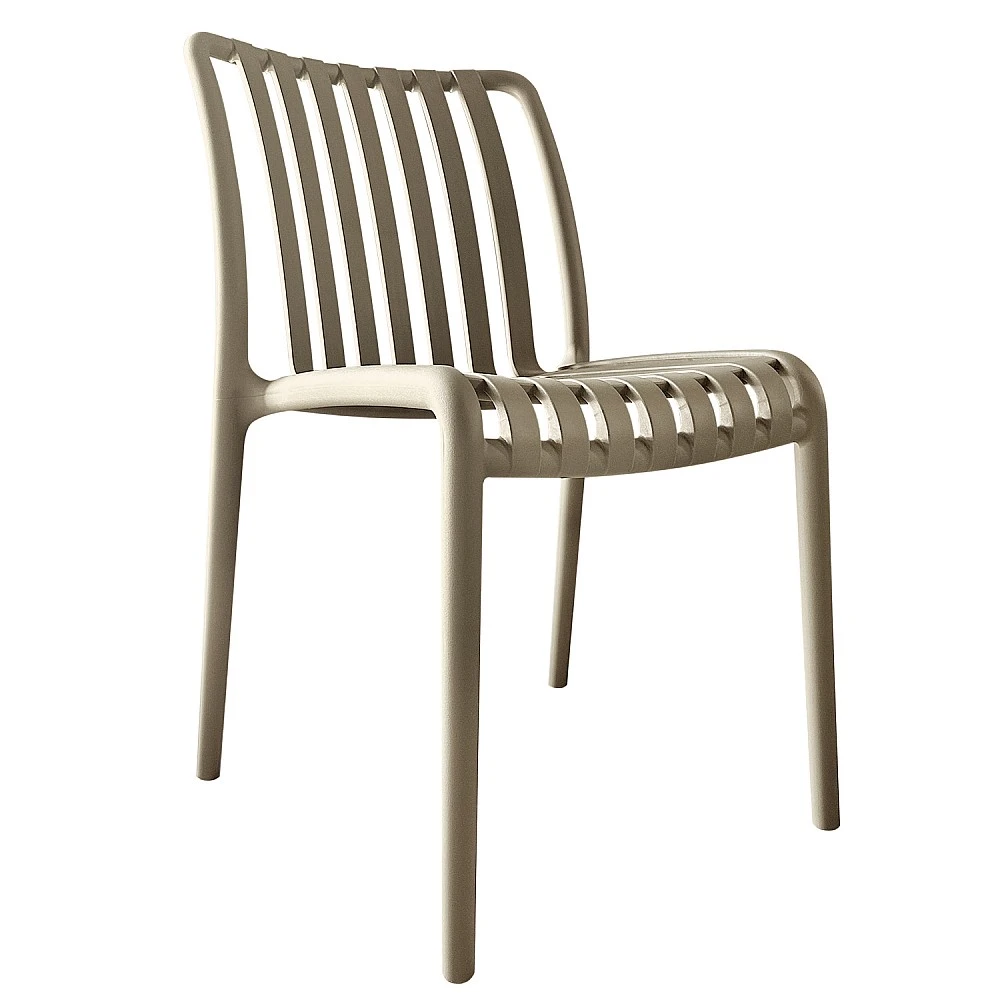 ArteLibre Καρέκλα Κήπου ArteLibre TAHITI Μπεζ PP 60x47x80cm - 15300005 - inde.gr