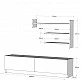 ArteLibre Σύνθετο ArteLibre ALPHA Λευκό 160x32x40cm - 14410011 - inde.gr ArteLibre Σύνθετο ArteLibre ALPHA Λευκό 160x32x40cm - 14410011 - inde.gr