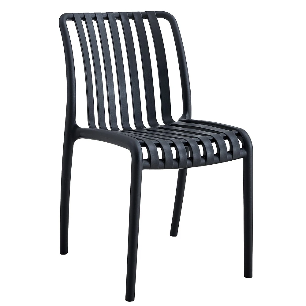 ArteLibre Καρέκλα Κήπου ArteLibre TAHITI Μαύρο PP 60x47x80cm - 15300007 - inde.gr