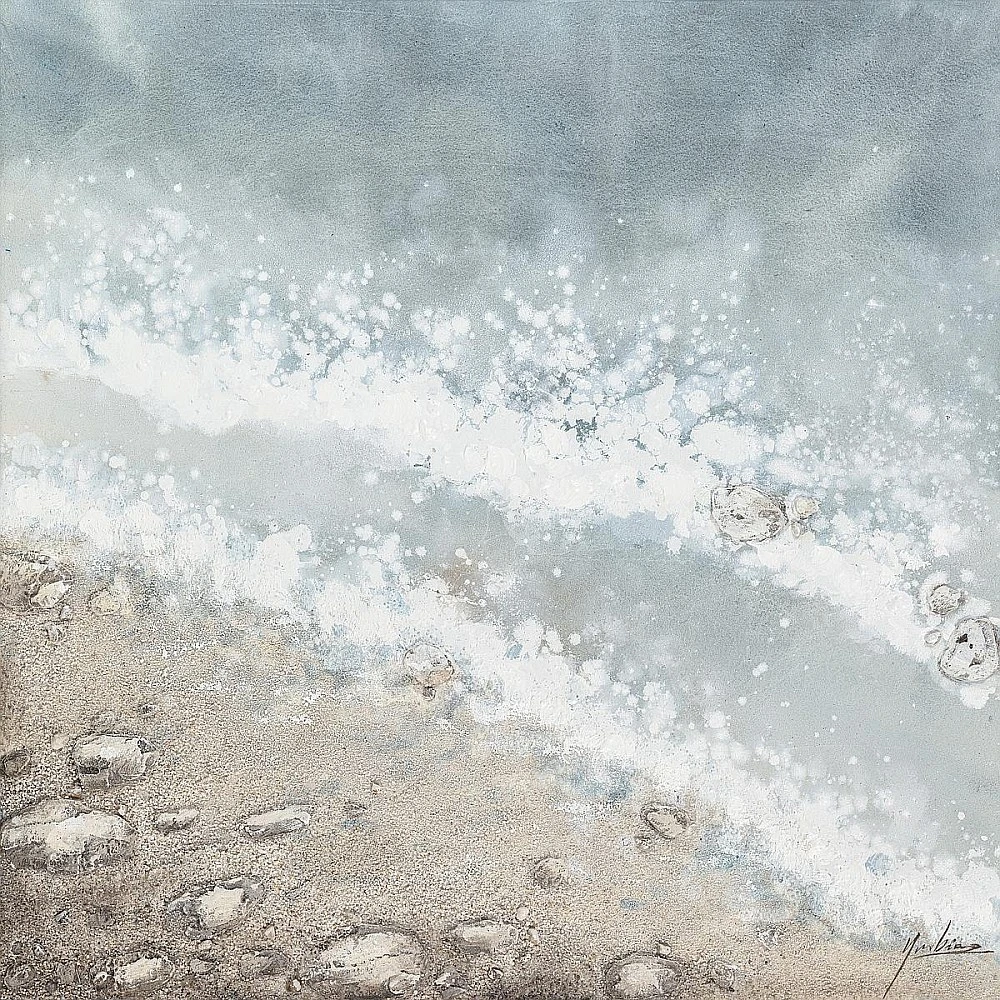 ArteLibre  Πίνακας ArteLibre "Παραλία" Καμβάς 90x90cm - 14670029 - inde.gr