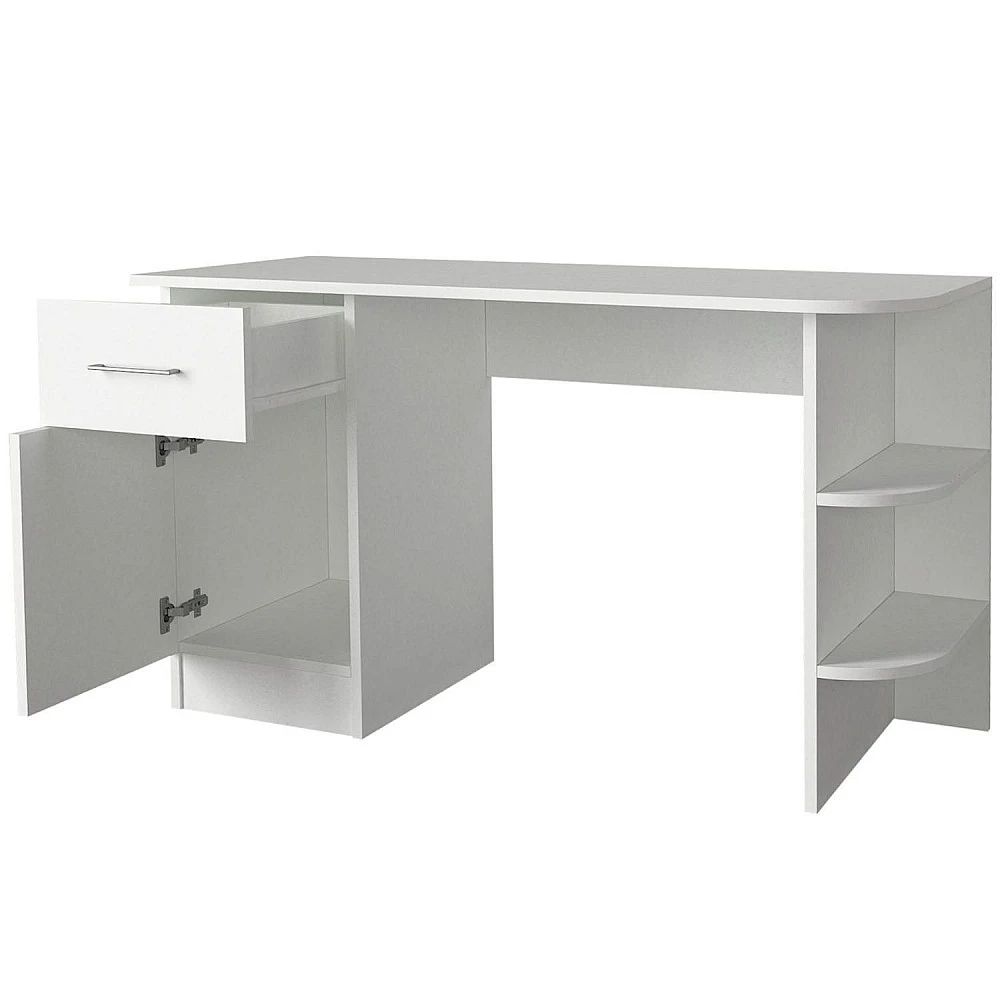 ArteLibre Γραφείο ArteLibre Gavdos Λευκό 120x52x75cm - 14410019 - inde.gr