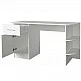 ArteLibre Γραφείο ArteLibre Gavdos Λευκό 120x52x75cm - 14410019 - inde.gr ArteLibre Γραφείο ArteLibre Gavdos Λευκό 120x52x75cm - 14410019 - inde.gr