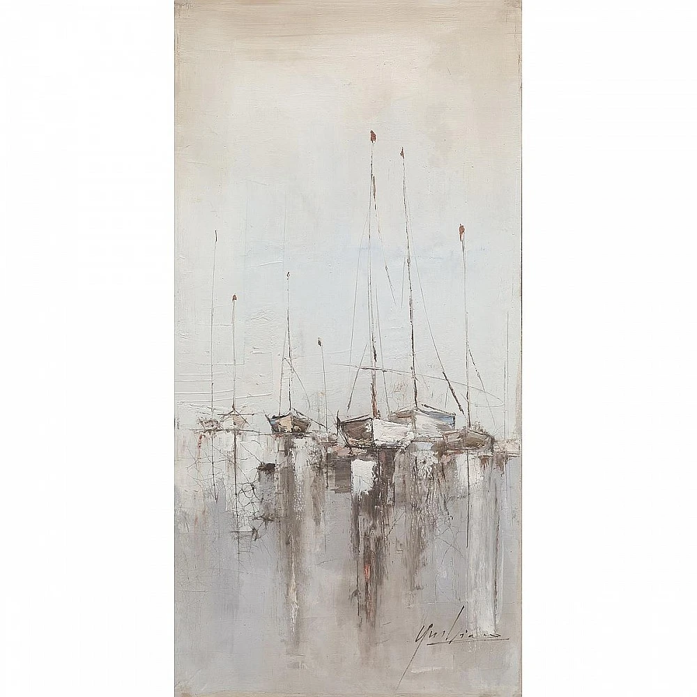 ArteLibre  Πίνακας ArteLibre "Ιστιοφόρα" Καμβάς 60x120cm - 14670032 - inde.gr