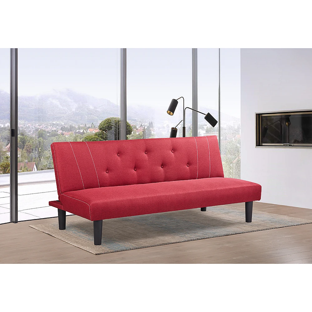 ArteLibre Καναπές Κρεβάτι ArteLibre ASTRI Κόκκινο 180x77x73cm - 14950006 - inde.gr ArteLibre Καναπές Κρεβάτι ArteLibre ASTRI Κόκκινο 180x77x73cm - 14950006 - inde.gr