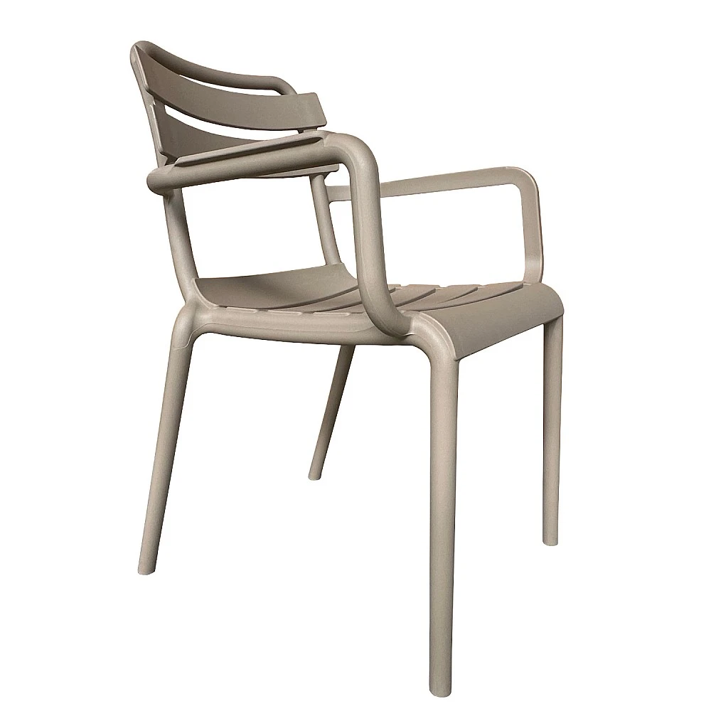 ArteLibre Πολυθρόνα Κήπου ArteLibre HAWAII Cappuccino PP 59x48.5x82.5cm - 15300014 - inde.gr