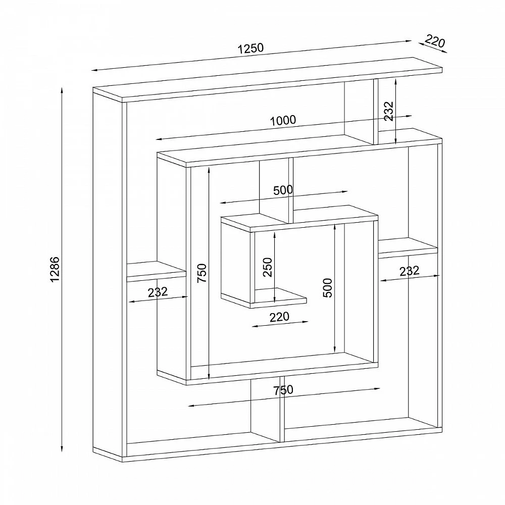 ArteLibre Βιβλιοθήκη ArteLibre Ithaki Φυσικό 125x22x130cm - 14410032 - inde.gr ArteLibre Βιβλιοθήκη ArteLibre Ithaki Φυσικό 125x22x130cm - 14410032 - inde.gr