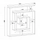 ArteLibre Βιβλιοθήκη ArteLibre Ithaki Φυσικό 125x22x130cm - 14410032 - inde.gr ArteLibre Βιβλιοθήκη ArteLibre Ithaki Φυσικό 125x22x130cm - 14410032 - inde.gr