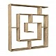 ArteLibre Βιβλιοθήκη ArteLibre Ithaki Φυσικό 125x22x130cm - 14410032 - inde.gr ArteLibre Βιβλιοθήκη ArteLibre Ithaki Φυσικό 125x22x130cm - 14410032 - inde.gr