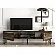 ArteLibre Έπιπλο Τηλεόρασης ArteLibre Thira Σκούρο Καφέ 180x30x49cm - 14410045 - inde.gr ArteLibre Έπιπλο Τηλεόρασης ArteLibre Thira Σκούρο Καφέ 180x30x49cm - 14410045 - inde.gr
