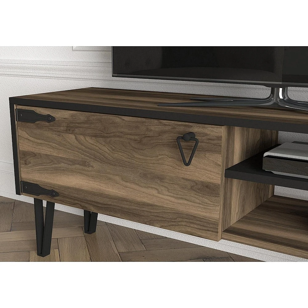 ArteLibre Έπιπλο Τηλεόρασης ArteLibre Thira Σκούρο Καφέ 180x30x49cm - 14410045 - inde.gr ArteLibre Έπιπλο Τηλεόρασης ArteLibre Thira Σκούρο Καφέ 180x30x49cm - 14410045 - inde.gr