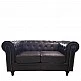 ArteLibre Καναπές Διθέσιος ArteLibre AVERY Σκούρο Καφέ PU 155x90x73cm - 14290074 - inde.gr ArteLibre Καναπές Διθέσιος ArteLibre AVERY Σκούρο Καφέ PU 155x90x73cm - 14290074 - inde.gr