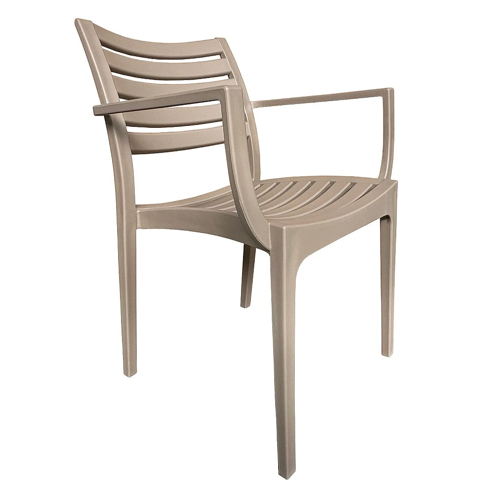 ArteLibre Πολυθρόνα Κήπου ArteLibre BORA-BORA Μπεζ PP 57x57x83cm - 15300031 - inde.gr